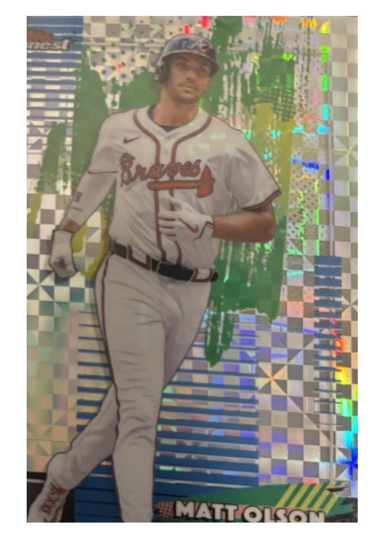 2026 Topps Finest Matt Olson #28 card