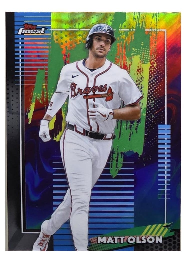 2026 Topps Finest Matt Olson #28 card