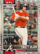 2026 Topps Real One Relics Matt Olson #39 card