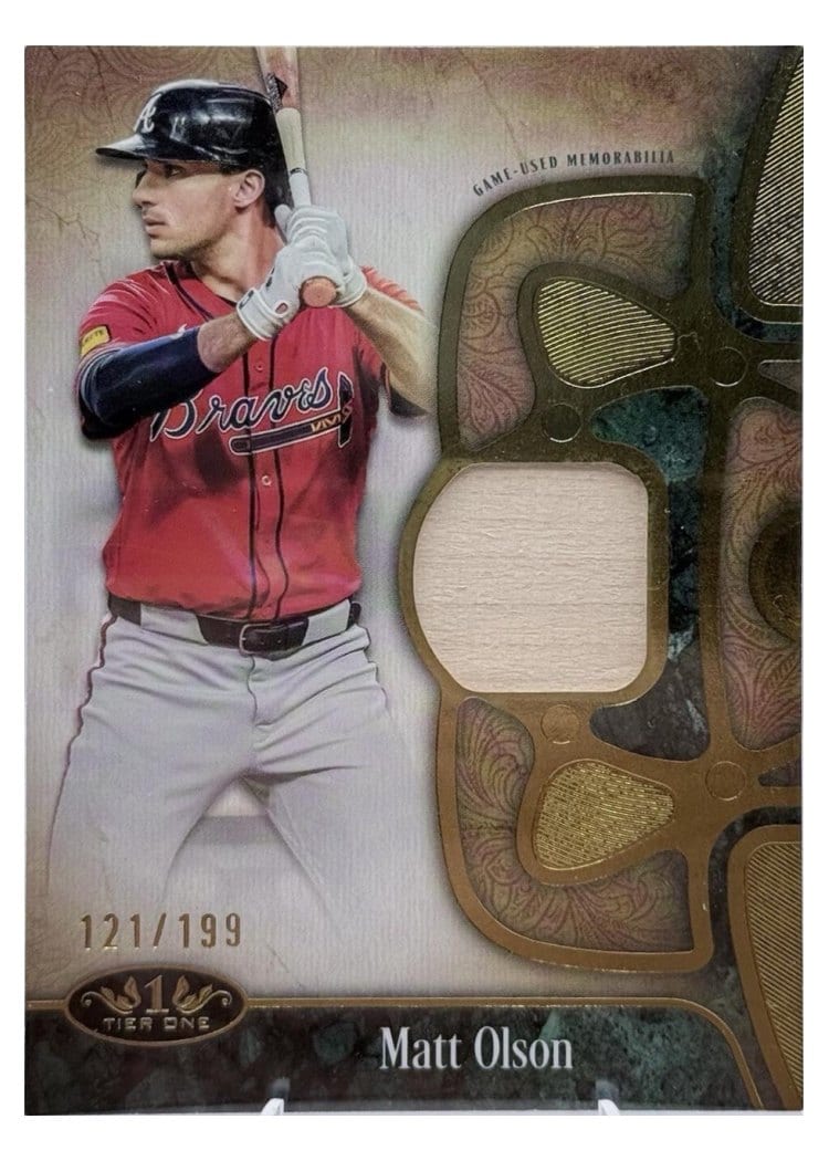 2026 Topps Tier One Tier One Relics Matt Olson #T1R-MO