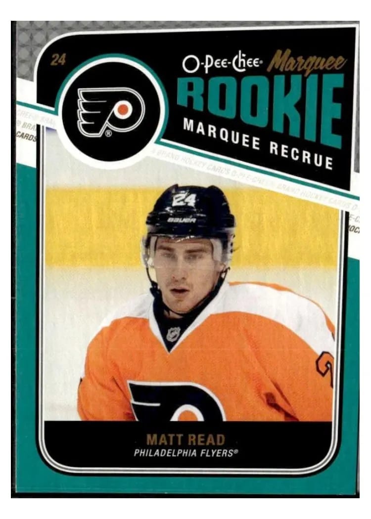 2011 Upper Deck 2011 O-Pee-Chee Update Matt Read #621 card