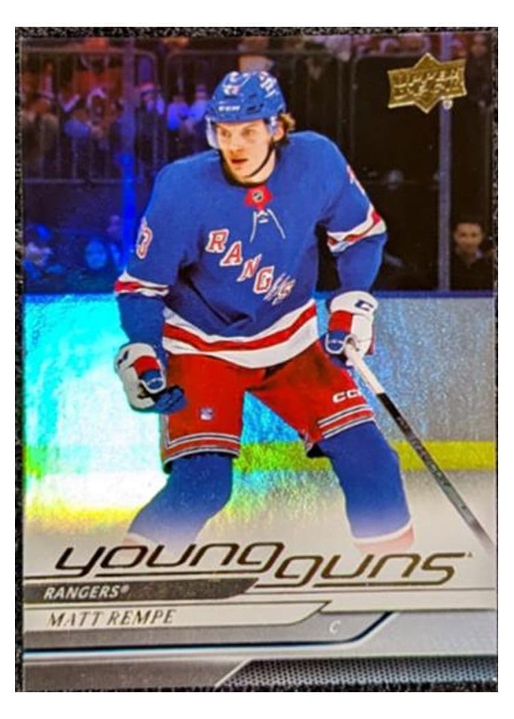 2024-25 Upper Deck Base Set Matt Rempe #216 card