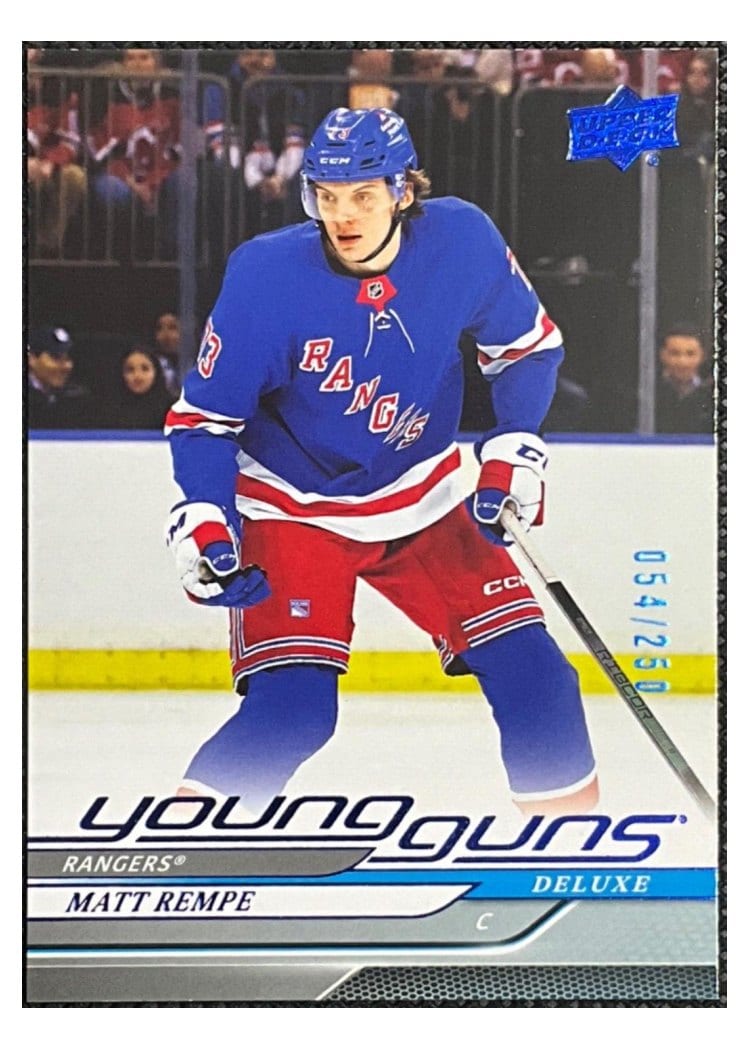 2024-25 Upper Deck Base Set Matt Rempe #216 card