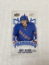 2024-25 Upper Deck Ice Ice Premieres Minis Matt Rempe #MP-RE card