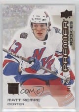 2024-25 Upper Deck Premier Base Set Matt Rempe #112 card