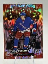 2024-25 Upper Deck Synergy Start your Engines Matt Rempe #SYE-14 card