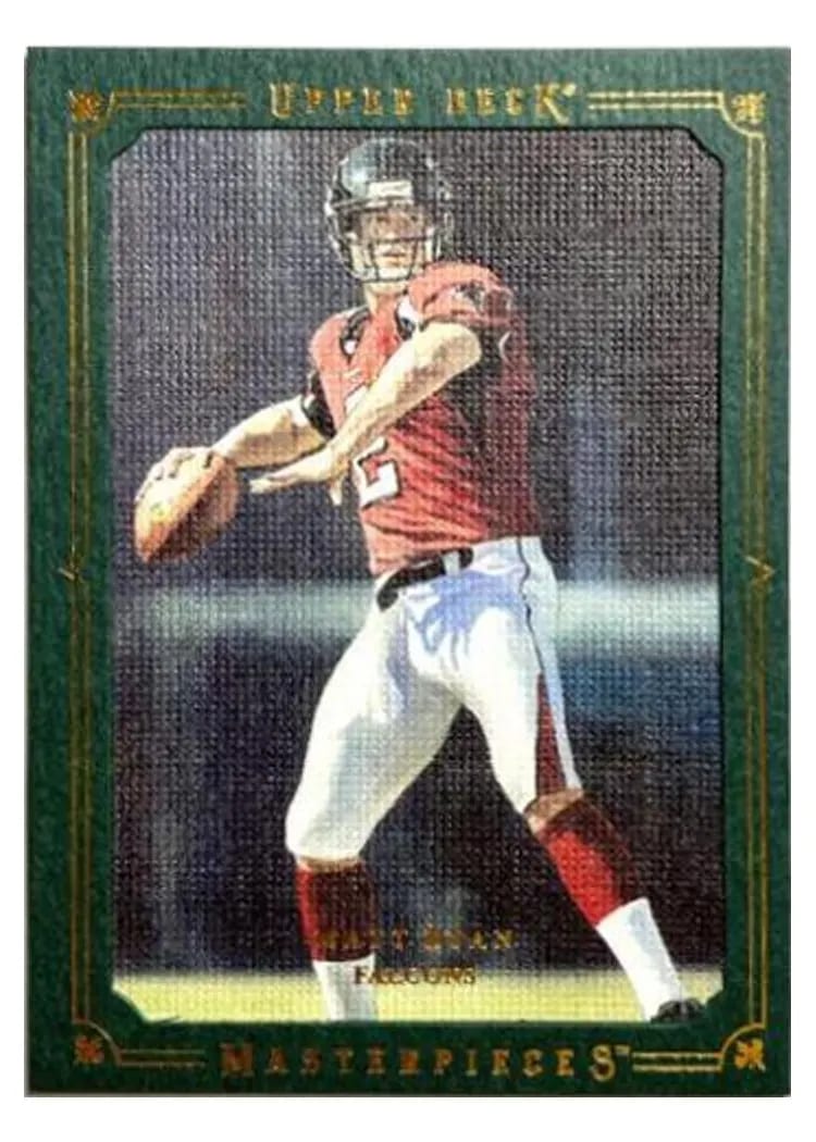 2008 Upper Deck Masterpieces Matt Ryan #110 card