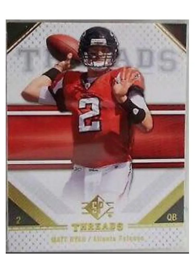2009 SP Threads Matt Ryan #72 card