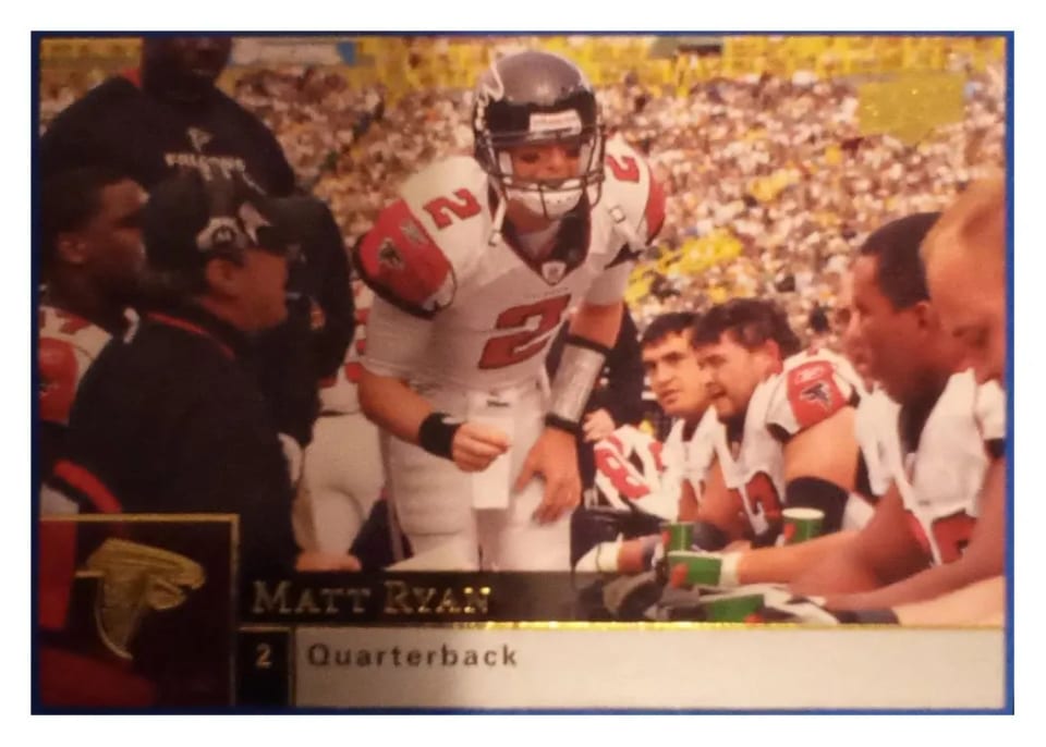 2009 Upper Deck Matt Ryan #12 card