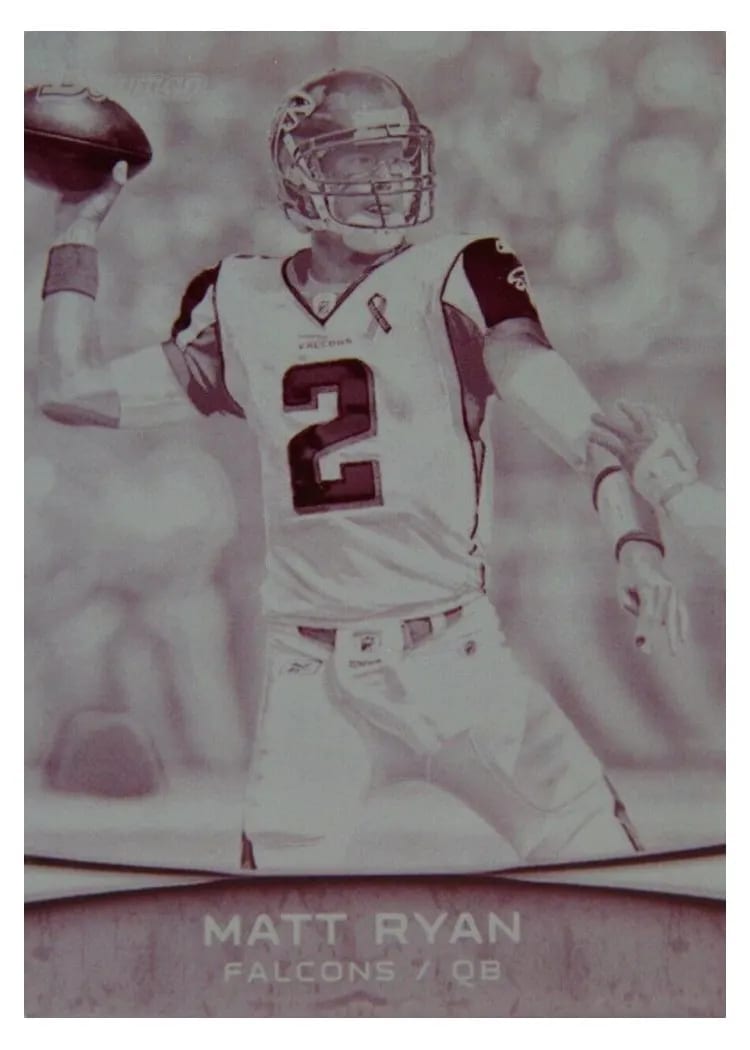 2012 Bowman Matt Ryan #35 card