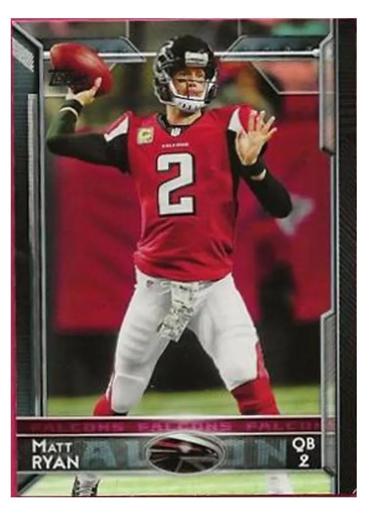 2015 Topps Matt Ryan #50 card