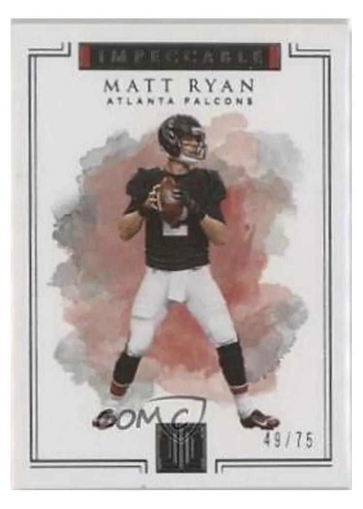 2017 Panini Impeccable Matt Ryan #21 card