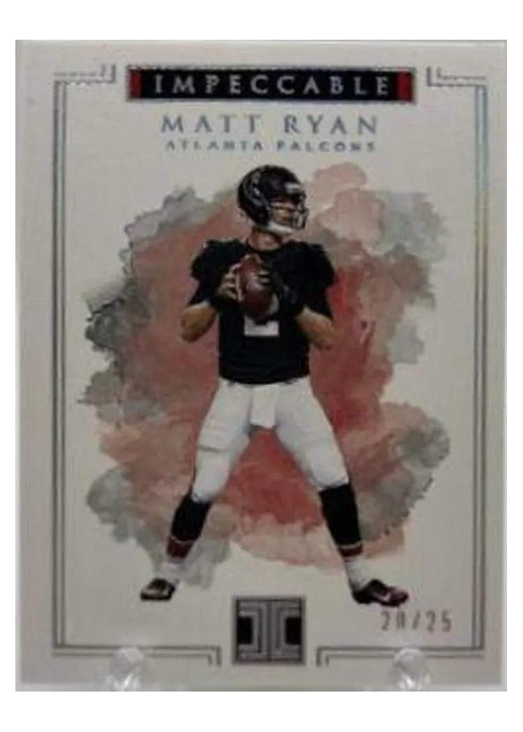 2017 Panini Impeccable Matt Ryan #21 card