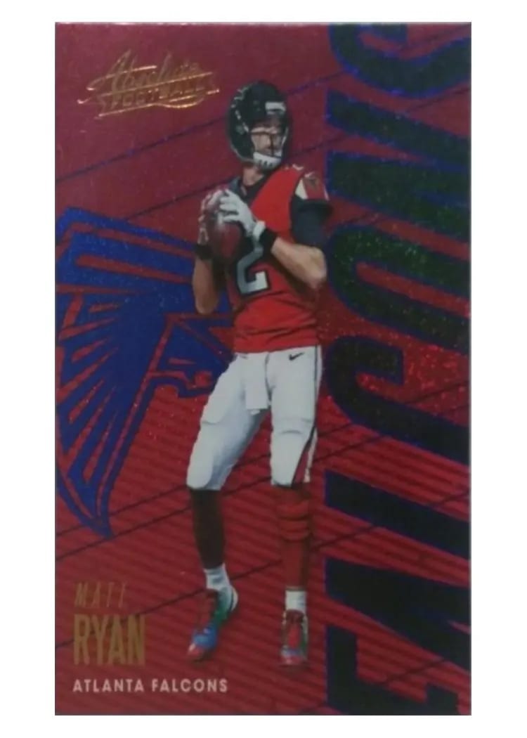 2018 Panini Absolute Matt Ryan Spectrum Blue #4 card