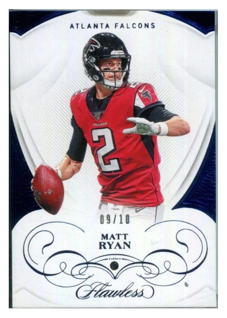 2019 Panini Flawless Base Ruby Matt Ryan #4 card