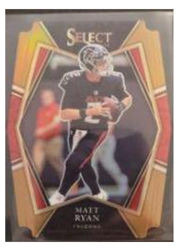 2021 Panini Select Base Set Matt Ryan #104 card