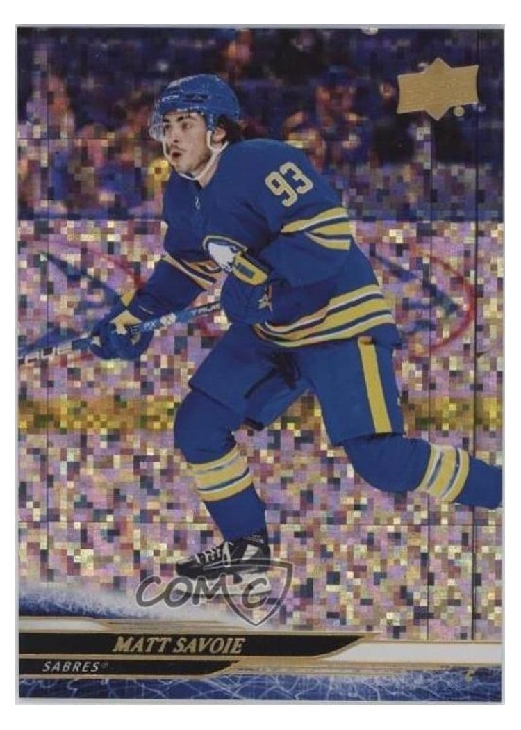 2024-25 Upper Deck Base Set Matt Savoie #28 card