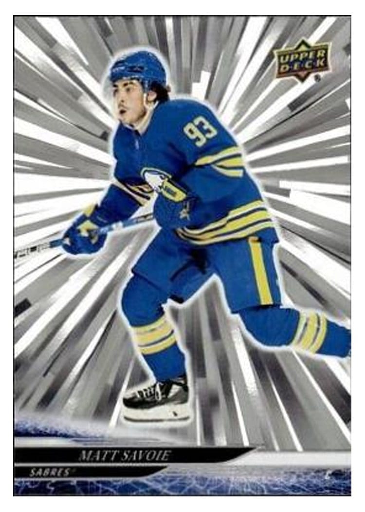 2024-25 Upper Deck Base Set Matt Savoie #28 card
