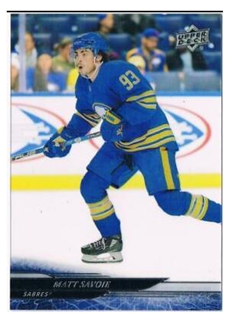 2024-25 Upper Deck Base Set Matt Savoie #28 card