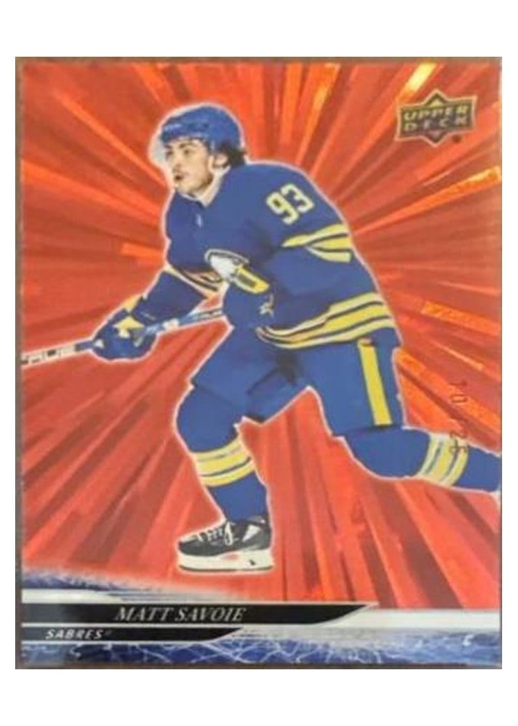 2024-25 Upper Deck Base Set Matt Savoie #28 card