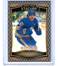 2024-25 Upper Deck Stature 2023-24 Base Rookies Update Matt Savoie #50