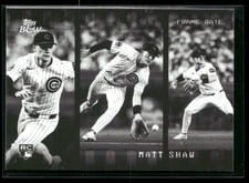 2025 Topps Black & White Frame Rate Matt Shaw #FR3 card