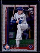 2025 Topps Chrome Logofractor Edition Base Set Matt Shaw #219