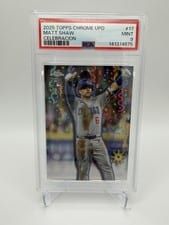 2025 Topps Chrome Update Celebracion Matt Shaw #CT-17 card