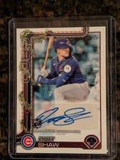 2025 Topps Holiday Autographs Matt Shaw #PA-MS card