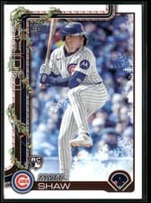 2025 Topps Holiday Base Set Matt Shaw #H173