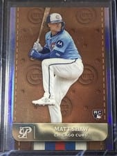 2025 Topps Pristine Monogram Matt Shaw #M-7 card