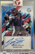 2025 Topps Pristine Pristine Autographs Matt Shaw #PA-MS