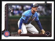2025 Topps Update Companion Card Matt Shaw #CC3-2 card