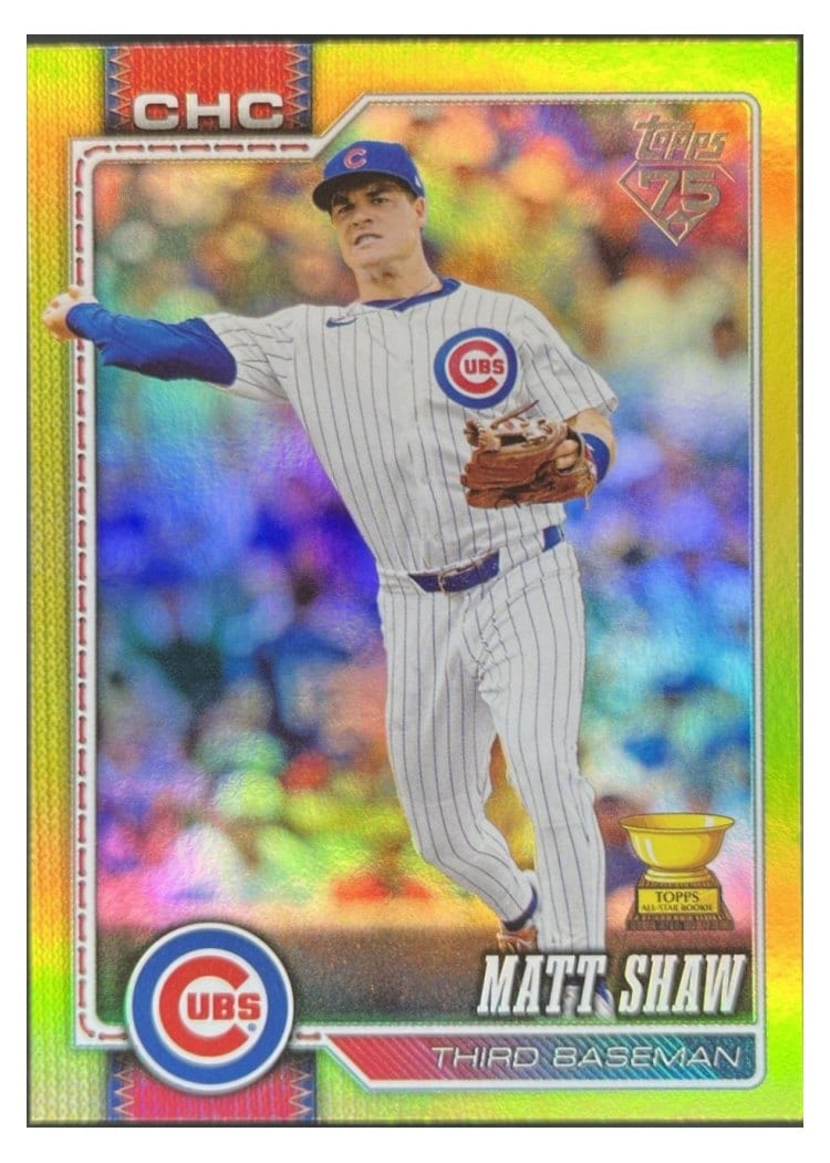 2026 Topps Matt Shaw #27 card
