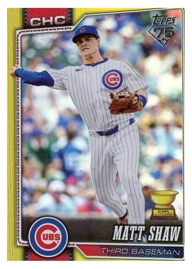 2026 Topps Matt Shaw #27 card