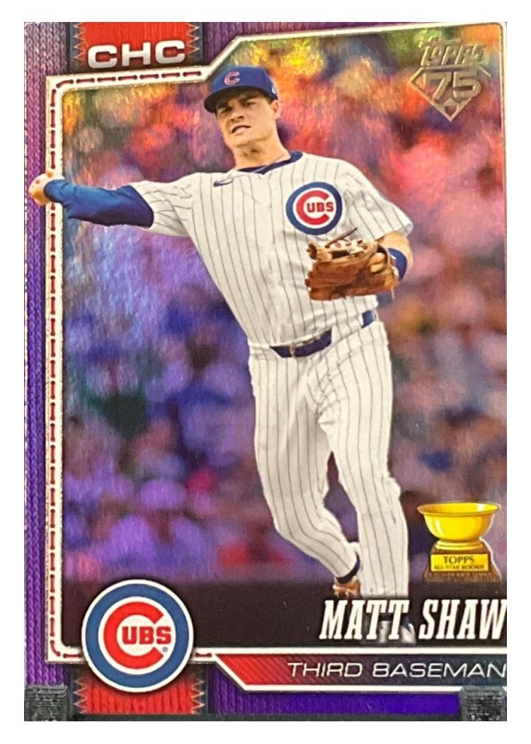 2026 Topps Matt Shaw #27 card