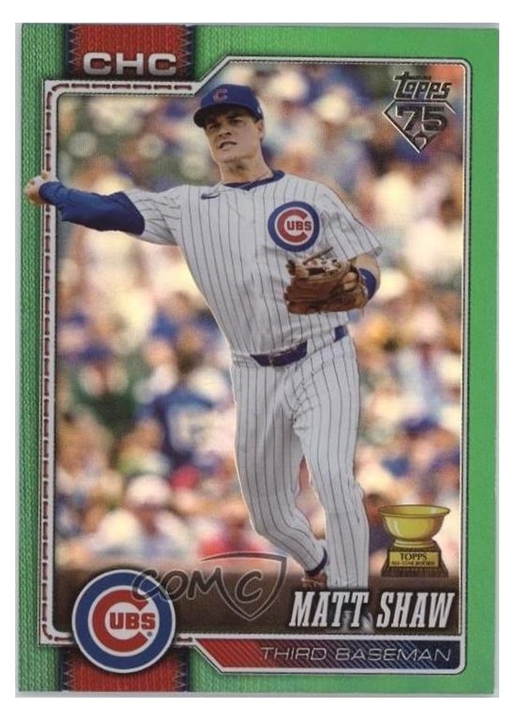 2026 Topps Matt Shaw #27 card