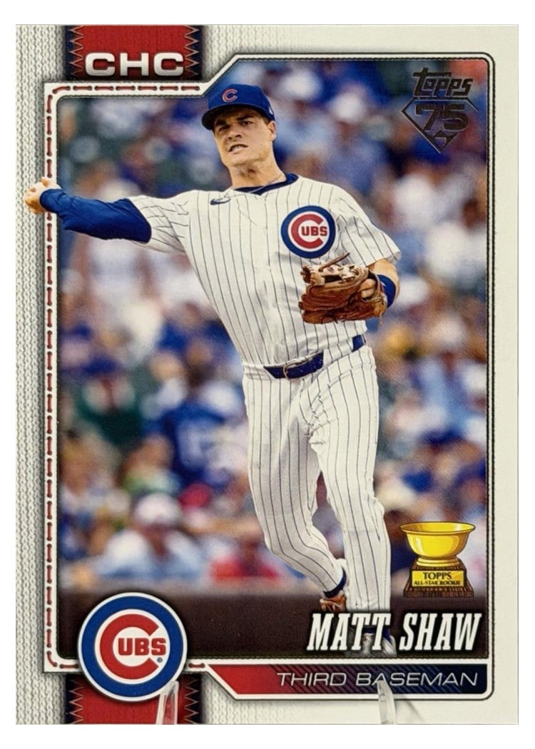 2026 Topps Matt Shaw 75 Years #27 card