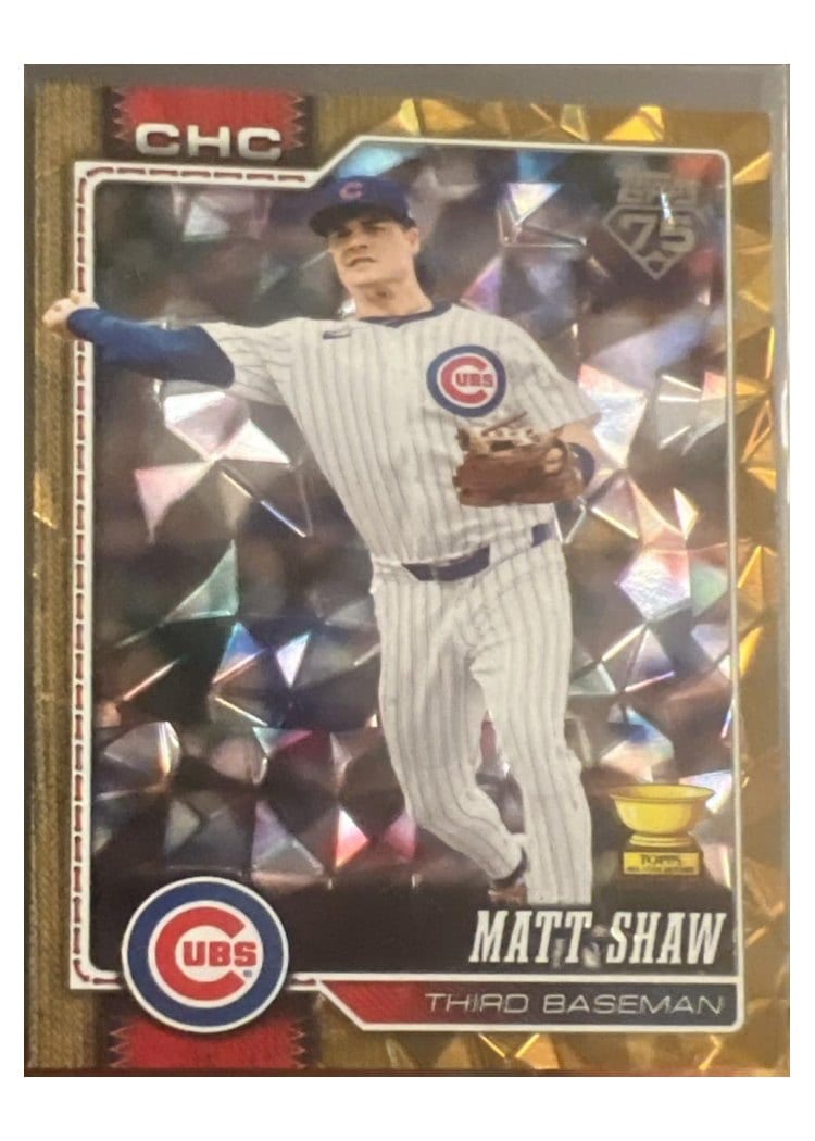 2026 Topps Matt Shaw #27 card