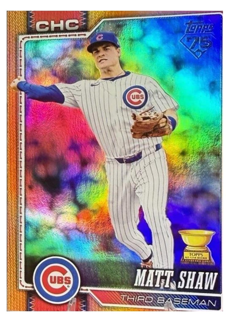 2026 Topps Matt Shaw #27 card