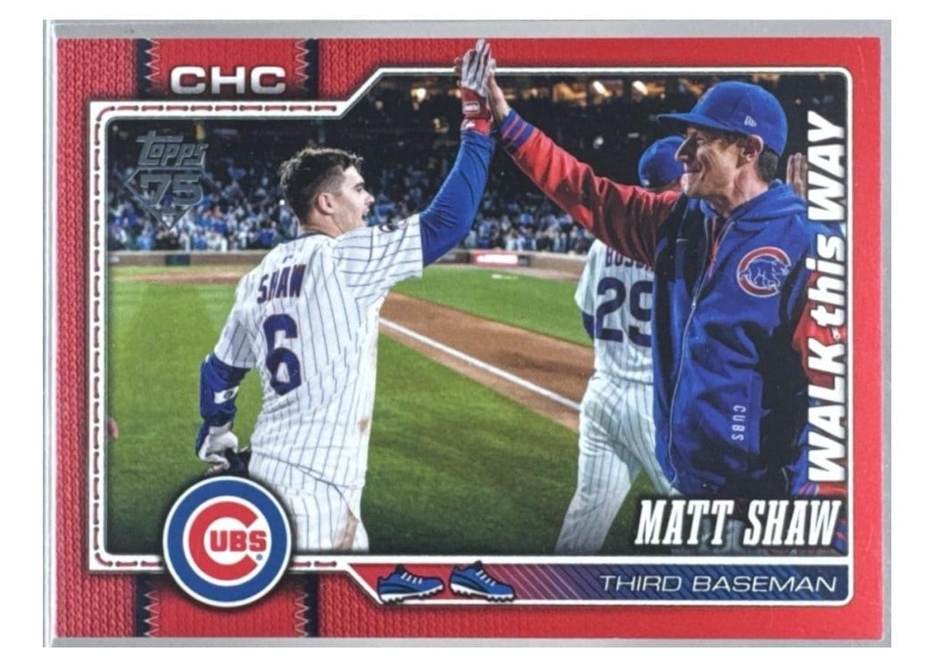 2026 Topps Matt Shaw #27 card