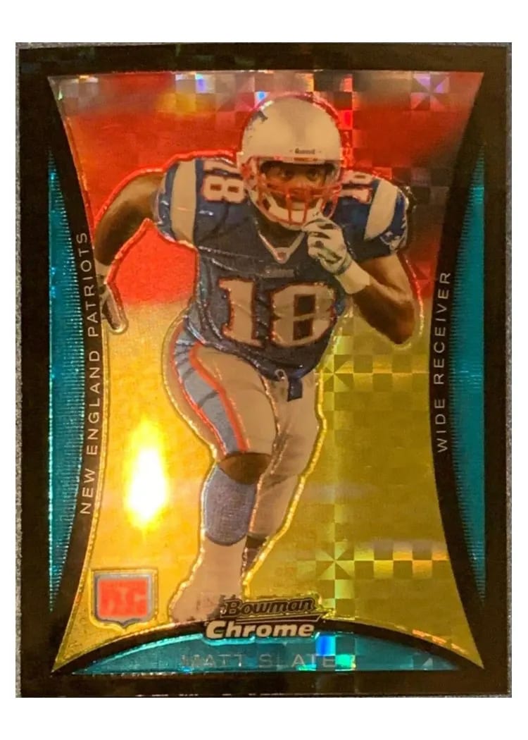 2008 Bowman Chrome Matt Slater #BC52 card