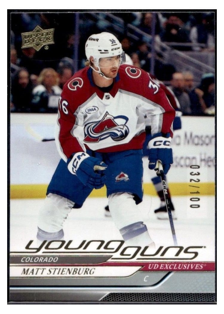2024-25 Upper Deck Base Set Matt Stienburg #486 card