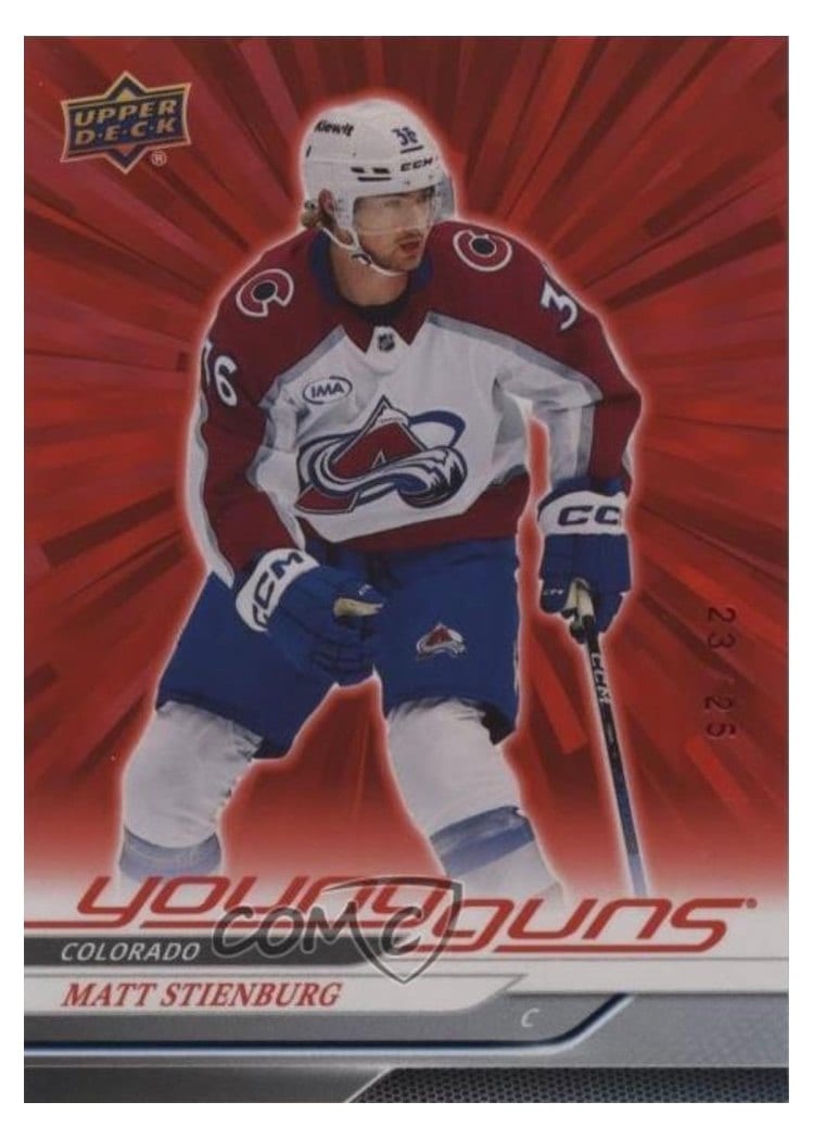 2024-25 Upper Deck Base Set Matt Stienburg #486 card