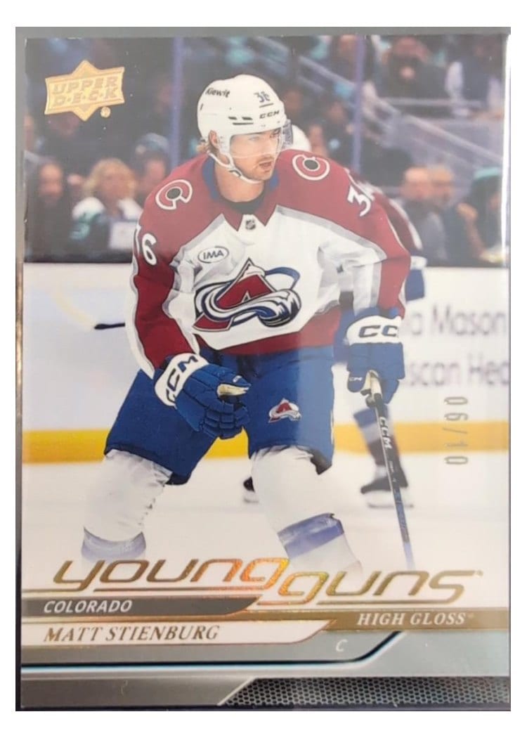 2024-25 Upper Deck Base Set Matt Stienburg #486 card