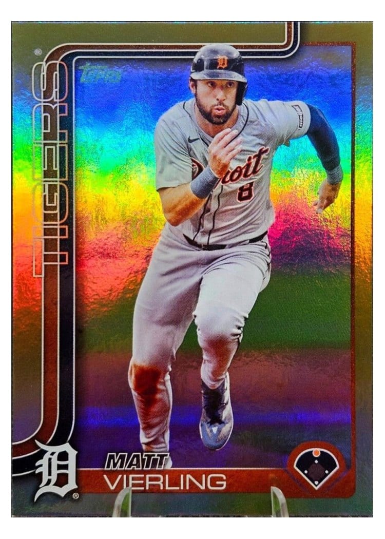 2025 Topps Base Set Matt Vierling #166 card