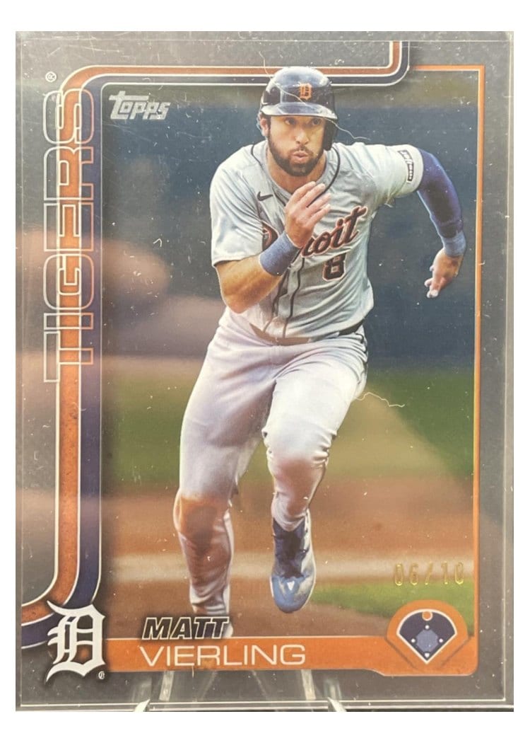 2025 Topps Base Set Matt Vierling #166 card