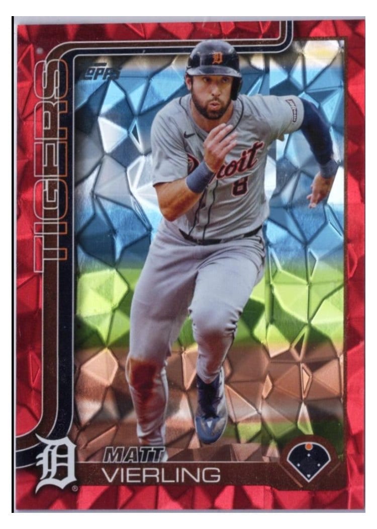 2025 Topps Base Set Matt Vierling #166 card