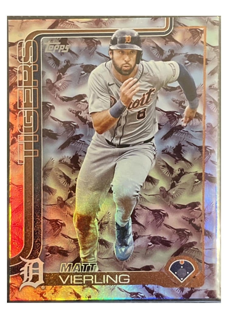 2025 Topps Base Set Matt Vierling #166 card