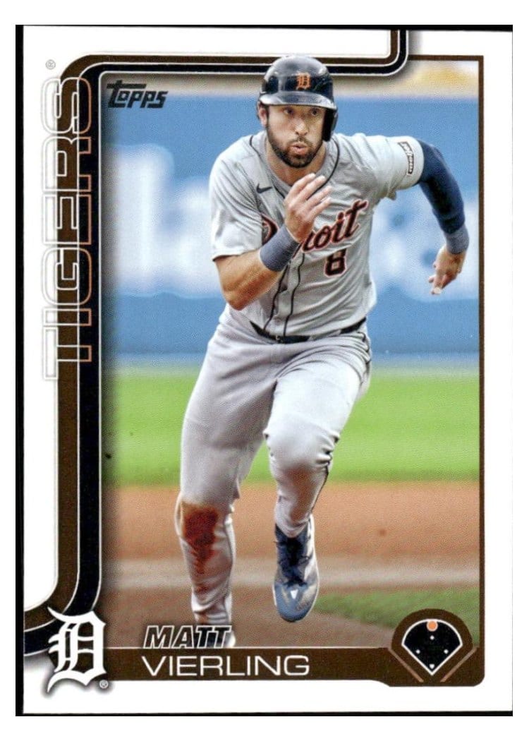2025 Topps Base Set Matt Vierling #166 card